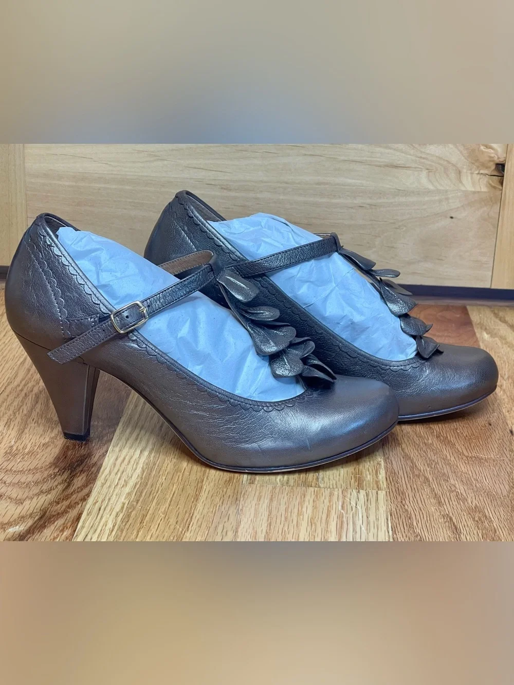 Clarks indigo strap